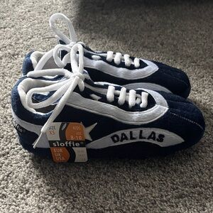 Kids Sloffie brand Dallas Cowboy indoor/outdoor slippers